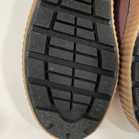 (NEW) LUGZ "Spell" Women's Non Slip Rubber Sole Slip On Loafer, Burgundy - 11 - Picture 11 of 12